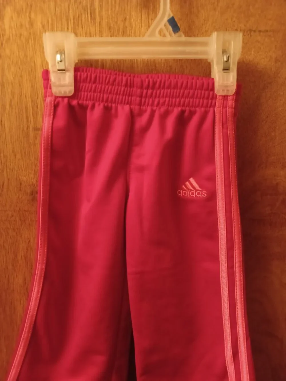 Adidas Girls Pink Pants - Picture 2 of 7